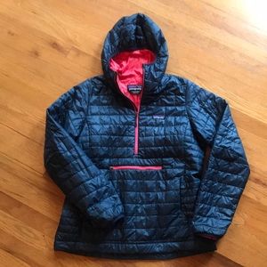 Patagonia pullover down jacket